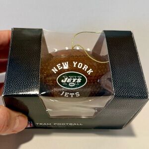 New - NFL New York Jets - SC Sports -  Football Christmas Ornament